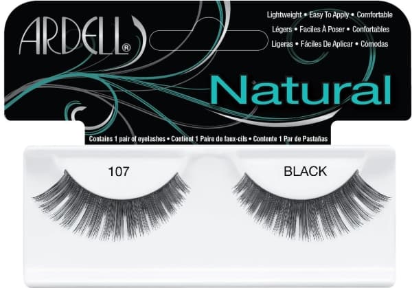 Ardell Natural 107 1 pair of false eyelashes black