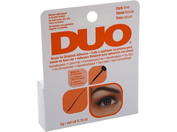 ARDELL Duo Brush On Striplash Adhesive Eyelash Glue with Peddle Dark 5g