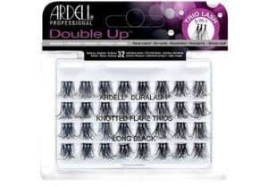 ARDELL_Double Up set of 32 Long Black eyelash tufts