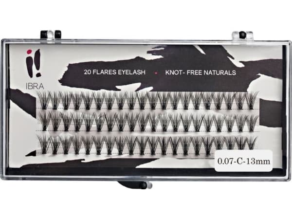 IBRA DOUBLE eyelash tufts 0.07-C-13 mm 1op.