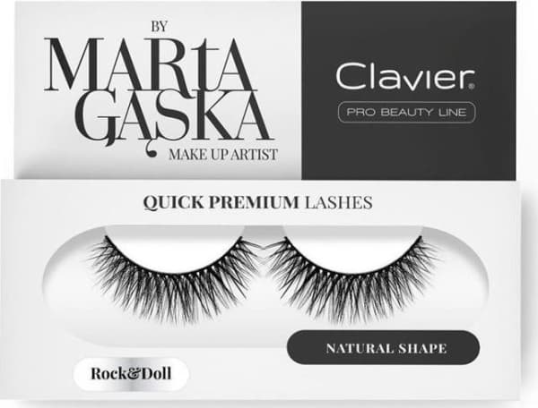 CLAVIER_Quick Premium Lashes lashes on a strip Rock &amp; Roll 804