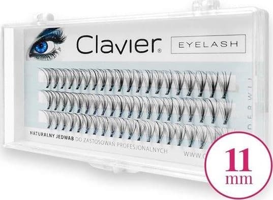 CLAVIER_Eyelash tufts 11mm eyelashes