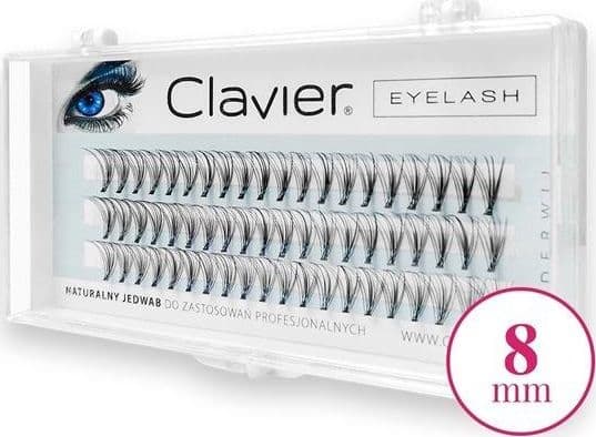 CLAVIER_Eyelash tufts 8mm eyelashes