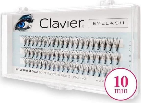 CLAVIER_Eyelash tufts 10mm eyelashes