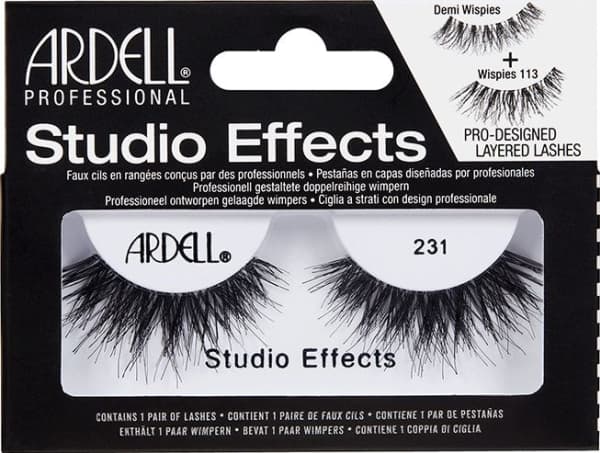 Ardell Studio Effects falske øyevipper 231 sort