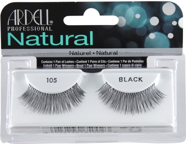 ARDELL WISPIES Eyelashes, Natural 105 Black
