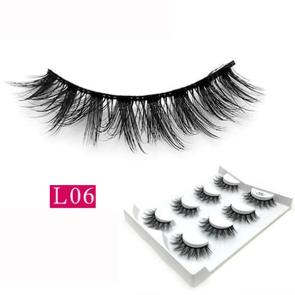 Lösögonfransar 3D-Minkhår från Merisdel (4-PACK)