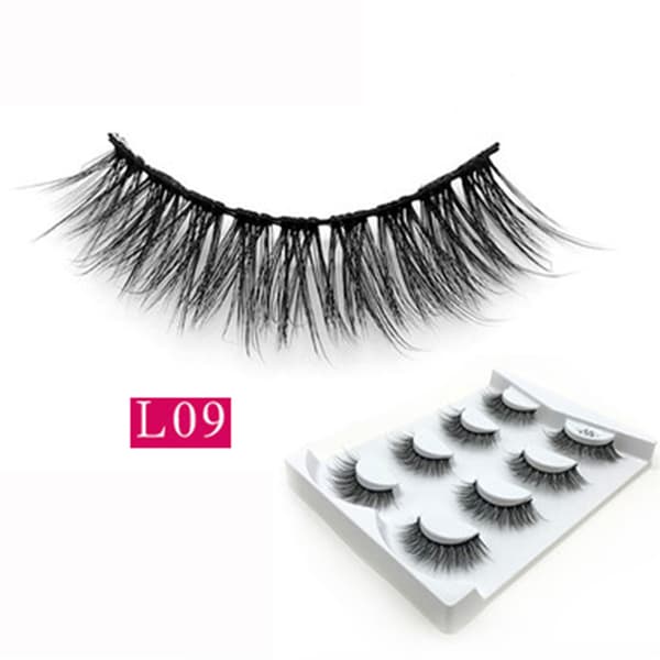 Lösögonfransar 3D-Minkhår från Merisdel (4-PACK)