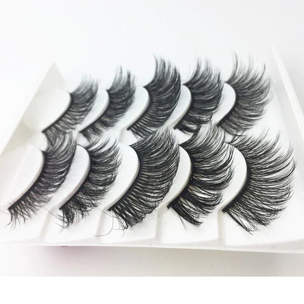 Irtoripset 5 para - 3D faux mink (G-55)