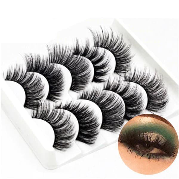 Irtoripset 5 para - 3D faux mink (G-55)