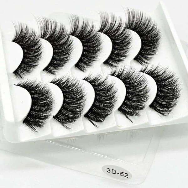 Irtoripset 5 para - 3D faux mink (G-52)