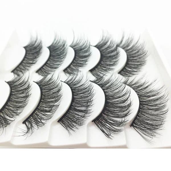 Irtoripset 5 para - 3D faux mink (G-46)