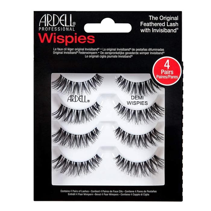 Demi ARDELL_Natural Wispies Multipack 4 pairs eyelash Black