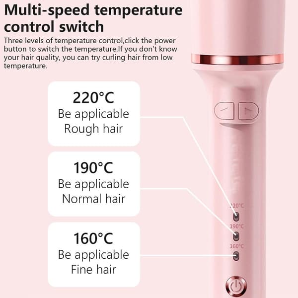 Automatisk hårkrullare vit