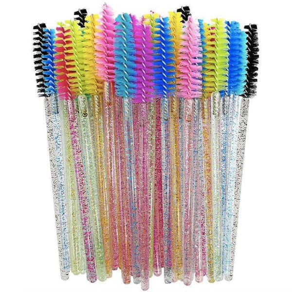 30-pack ögonfransborstar, fransborste, mascaraborste - Mixade