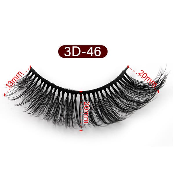 Eleganta 5-Par 3D Lösögonfransar