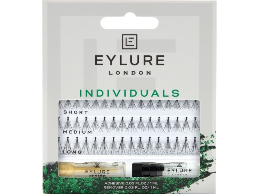 Eylure EYLURE eyelash clusters with adhesive and INDIVIDUALS Mix remover