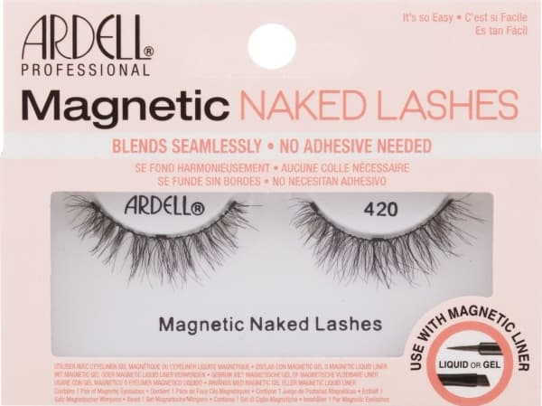 Ardell Ardell Magnetic Naked Lashes 420 Artificial eyelashes 1pc Black