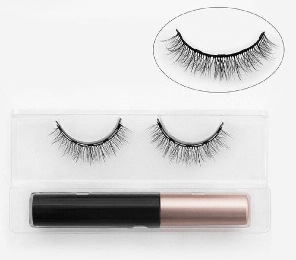1 PAR MINK 234TX magnetrika ögonfransar med magneter + eyeliner