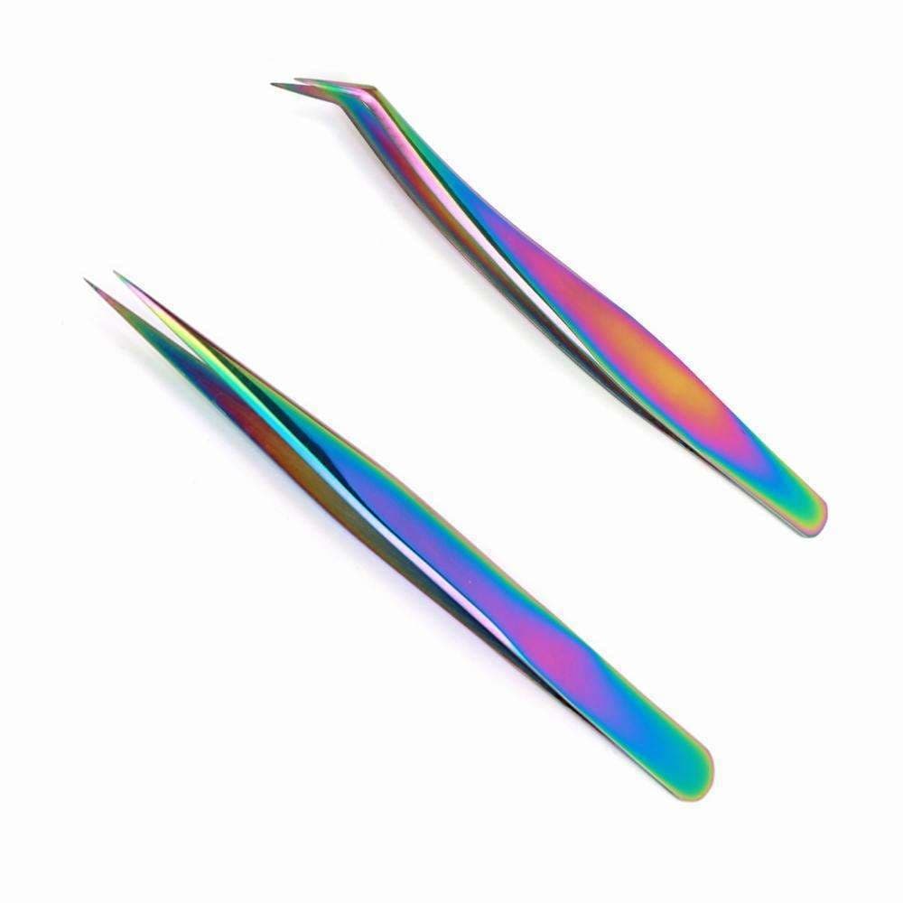 2-pack Pincetter för nageldekorationer - Fransförlängning