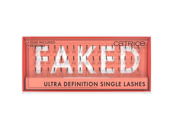 Faked Ultra Definition Single Lashes (W,51 ks,Black)