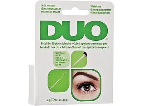 ARDELL Duo Brush On Striplash Adhesive Eyelash Glue with Peddle Clear 5g