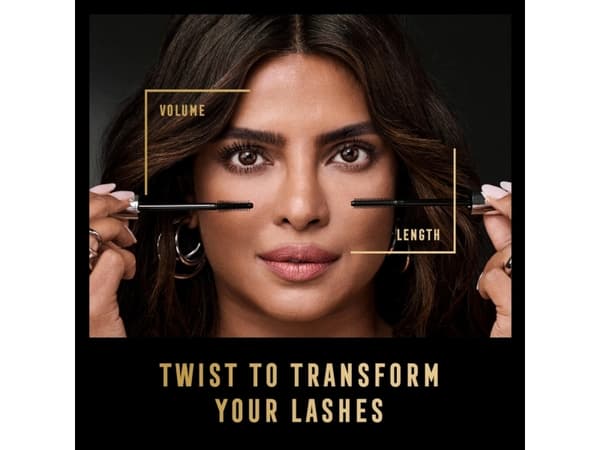 MAX FACTOR Masterpiece 2in1 Lash Wow forlengende og volumgivende mascara 001 Svart 7ml