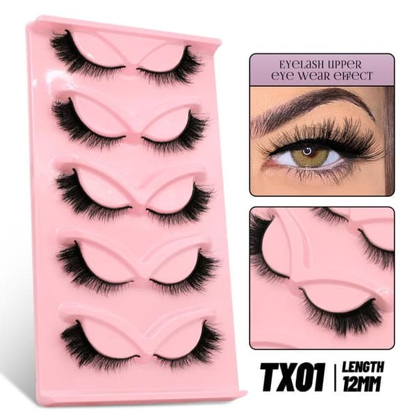 5 paria Cat style Mink ripset - Mink (TX01)