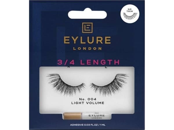 Eylure Eylure 3/4 Length Vipper falske øyevipper med limfortykkende effekt Nr. 004