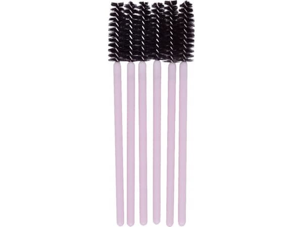 INTER-VION_Rose Collection eyelash and eyebrow brush 6pcs.