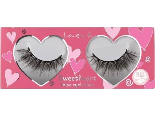 Lovely Lovely Sweetheart False Eyelashes falske øyevipper på stripe