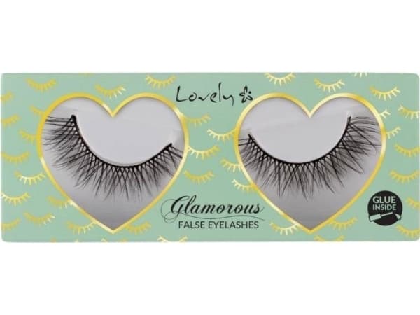 Lovely Glamorous False Eyelashes falske øyevipper på en stripe