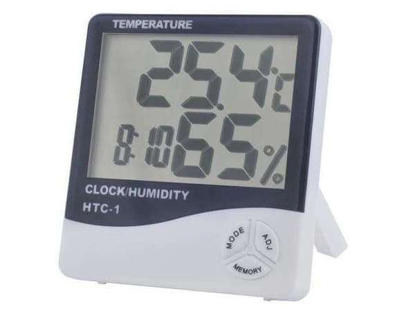 Termo- og hygrometer for vippeplassering