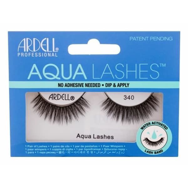 Faux Cils - Ardell - Aqua Lashes 340 - Noir - Snabb applicering - Utan lim