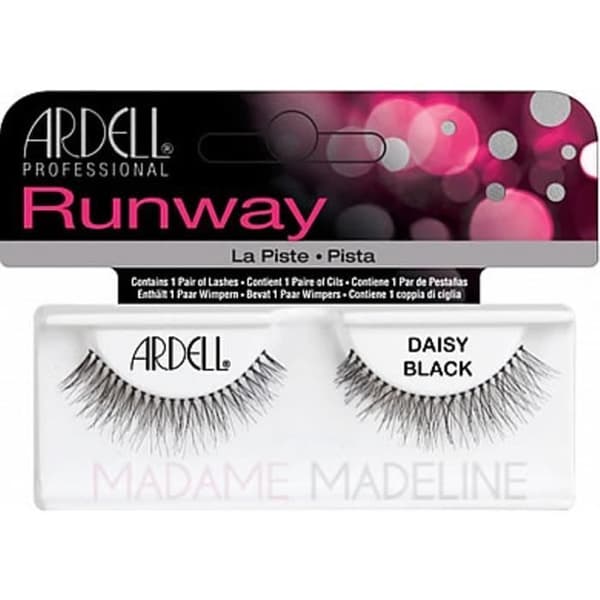 Fauxfrans - Ardell - Runway Lashes Daisy - Svart - Voluminös - 100% mänskligt