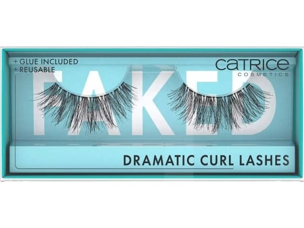CATRICE_Faked Lashes falske øyevipper på en Dramatic Curl stripe