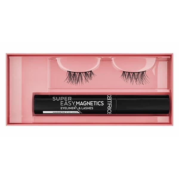 Falska ögonfransar - Catrice - N°010 Magisk Volym - Magnetisk eyeliner - Enkel applicering - Återanvändbara