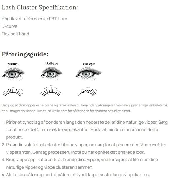 Soire Lashes 36 clusters box -  Style Supernatural'