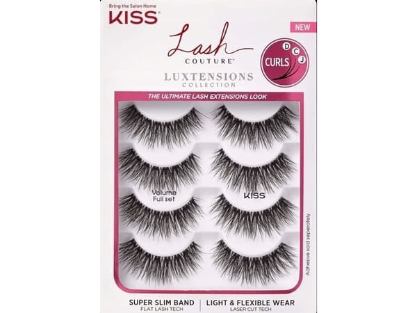 Kiss Adhesive øyevipper Kiss LuXtension Multipack Volume