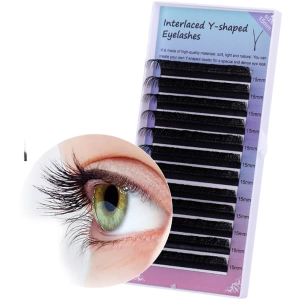 INF Mix Lashes - 8-15mm blandet brett Y-shaped