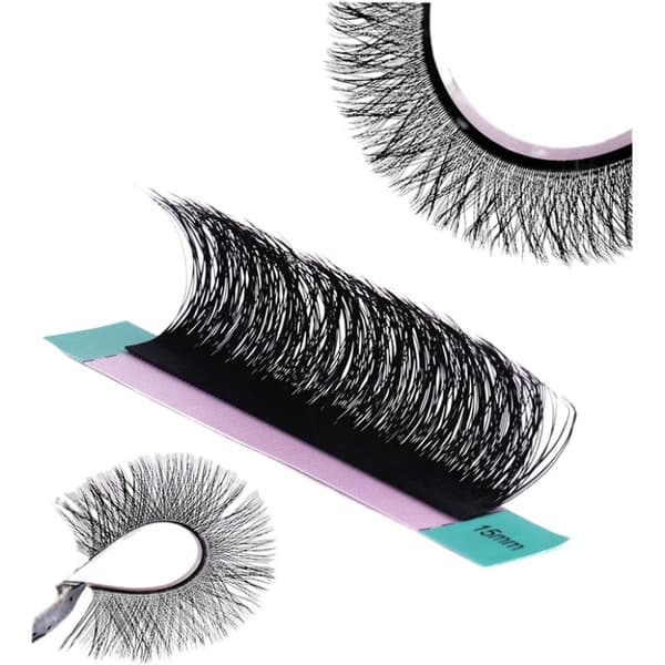 INF Mix Lashes - 8-15mm blandet brett Six-leaf clover-shaped