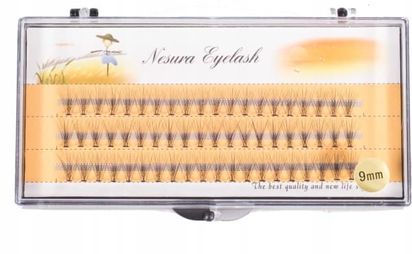 Alkomåler SUNONE_Kępki rzęs Premium 12mm 60szt