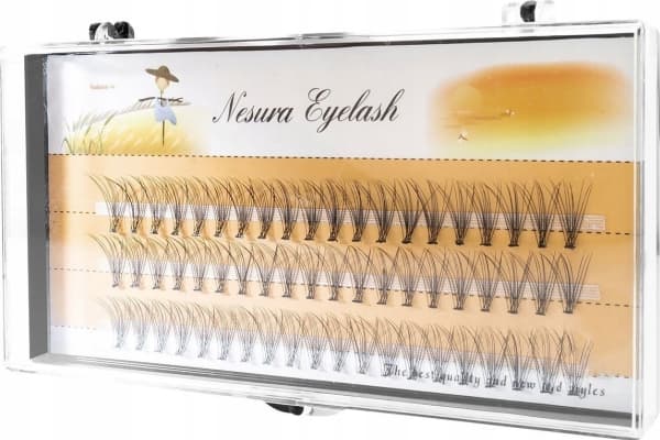 Alkomåler SUNONE_Kępki rzęs Premium 10mm 60szt