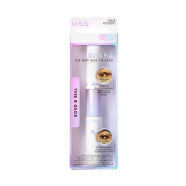 Kiss Falscara Bond &amp; Seal False Eyelash Glue – Long Wear, Biotin
