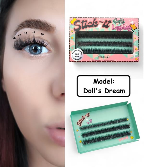 Stick-it Lashes - Inget lim behövs Fransar