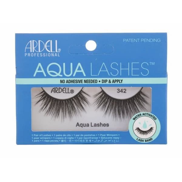 Faux Cils - Ardell - Aqua Lashes 342 - Svart - Snabb applicering - Utan lim