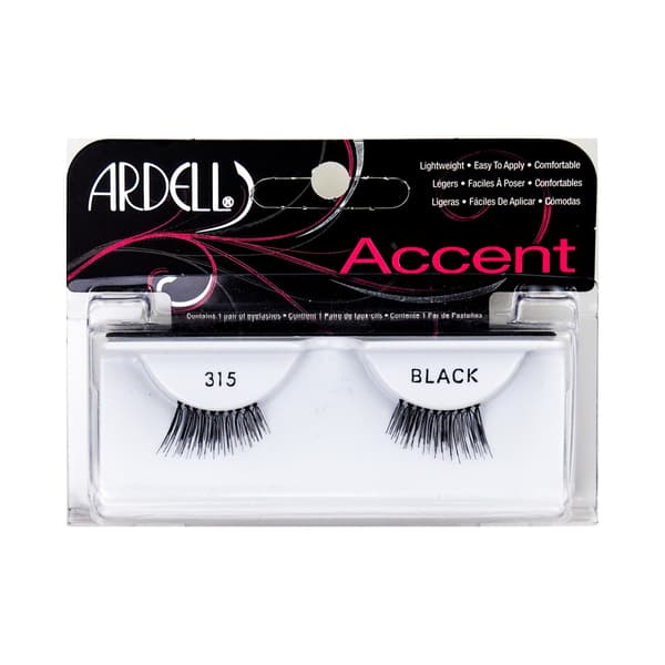 ARDELL ACCENT eyelashes #315-black 1 u