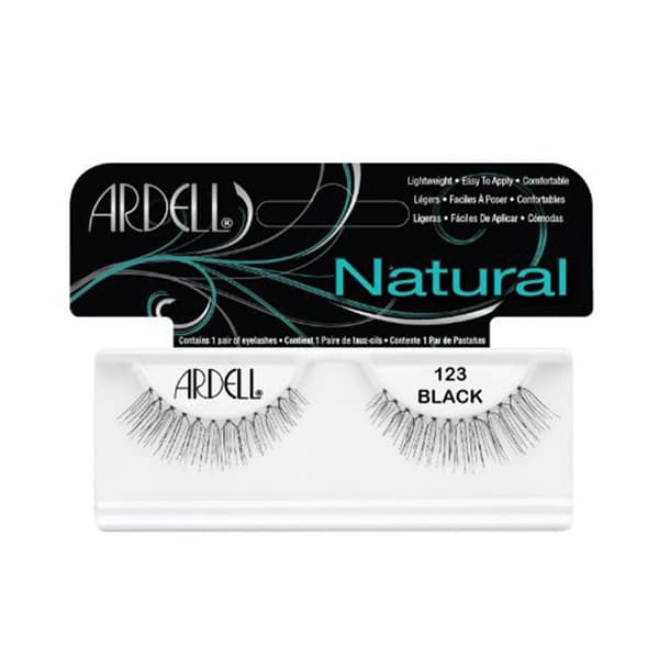 ARDELL NATURAL LASH #123-black 1 u