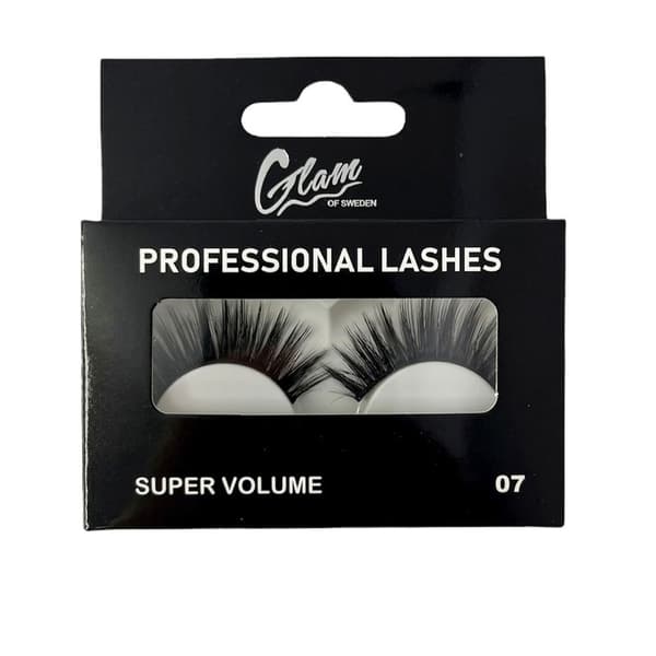 GLAM OF SWEDEN Eyelashes super volume #07 1 pc.