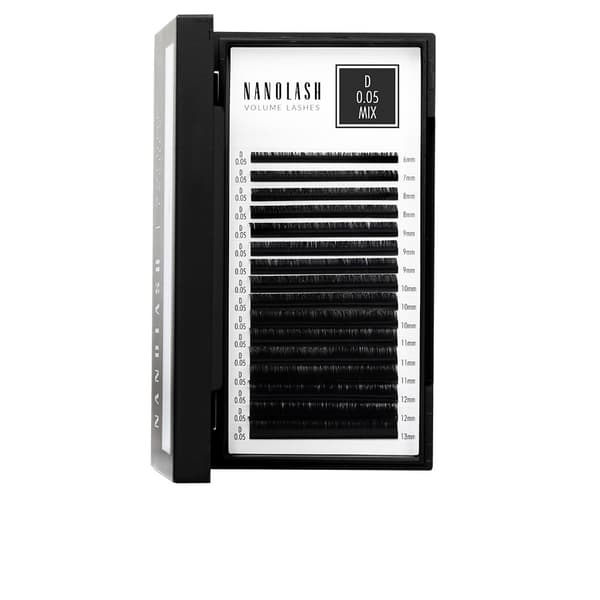 NANOLASH False eyelashes VOLUME LASHES 0.05 D #6-13 mm 1 u